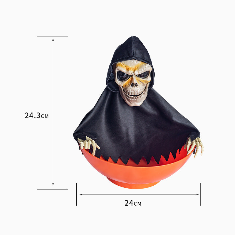 Halloween Elektrische Obst platte Ghost Party Layout Requisiten