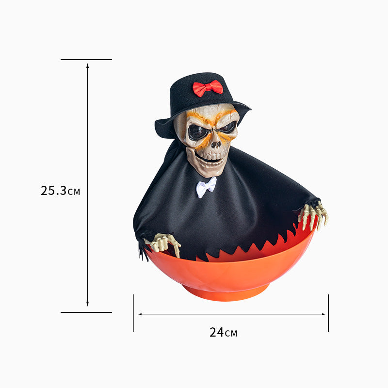 Halloween Elektrische Obst platte Ghost Party Layout Requisiten