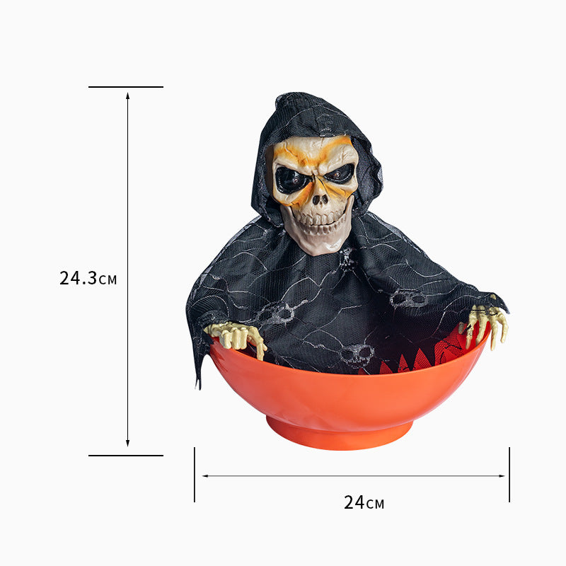 Halloween Elektrische Obst platte Ghost Party Layout Requisiten